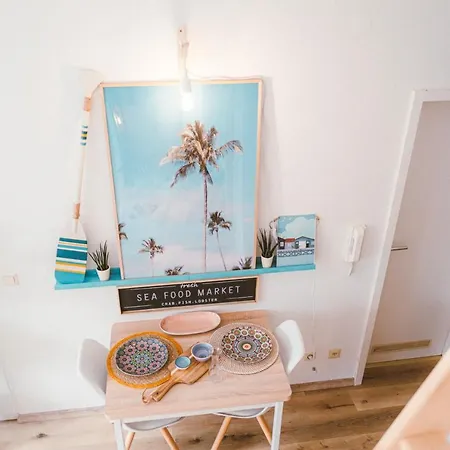 The Kalifornia I Stilvoll Mit Urlaubsfeeling I Dachterrasse I Klima Appartamento Karlsruhe