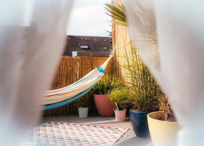 The Kalifornia I Stilvoll Mit Urlaubsfeeling I Dachterrasse I Klima