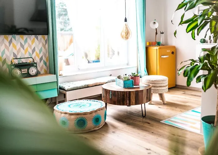 Apartman The Kalifornia I Stilvoll Mit Urlaubsfeeling I Dachterrasse I Klima Karlsruhe