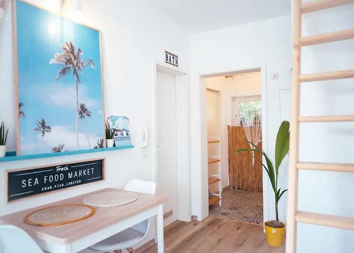 The Kalifornia I Stilvoll Mit Urlaubsfeeling I Dachterrasse I Klima Apartman