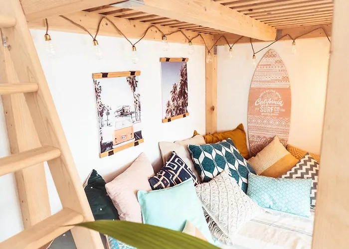 Apartman The Kalifornia I Stilvoll Mit Urlaubsfeeling I Dachterrasse I Klima